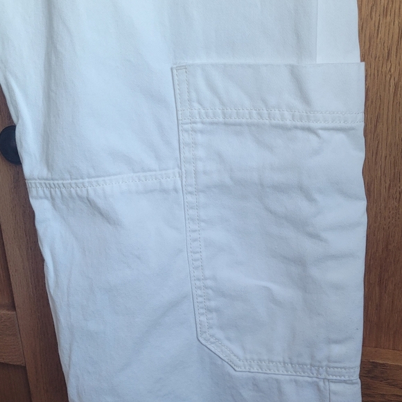 H&M white cargo pants - size 10 - Picture 4 of 7